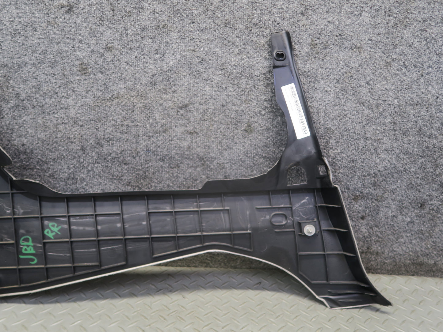 01-06 BMW E46 330ci Conv Set of 2 Rear Lower Quarter Trim Cover Panel Gray OEM