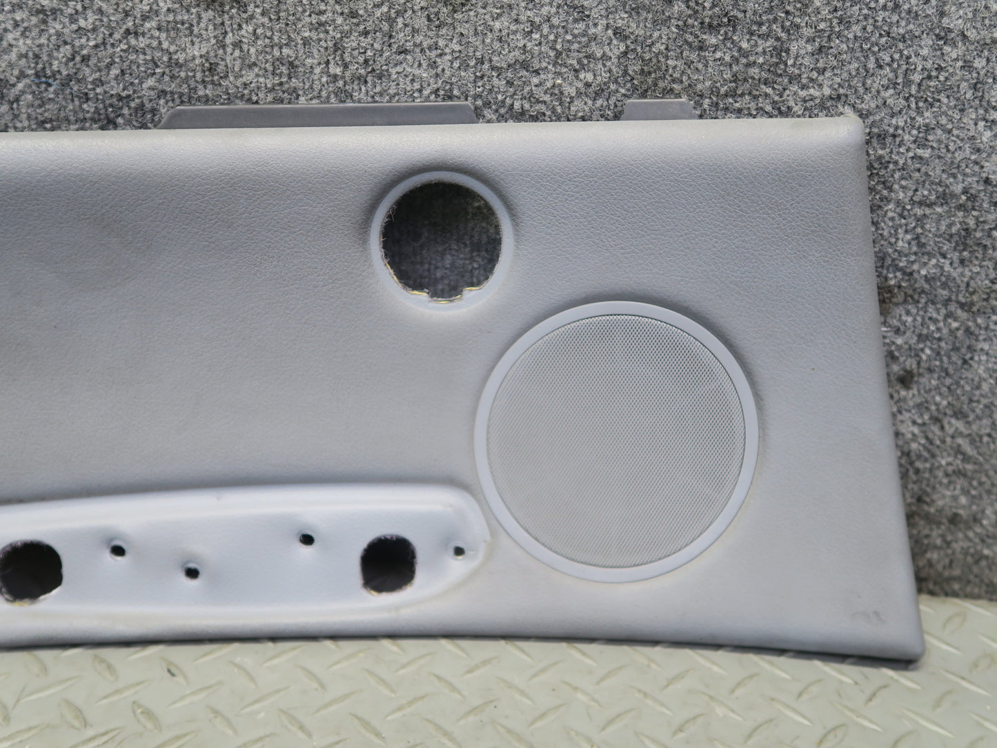 01-06 BMW E46 330CI Convertible Rear Left Right Quarter Panel Trim Gray Set OEM