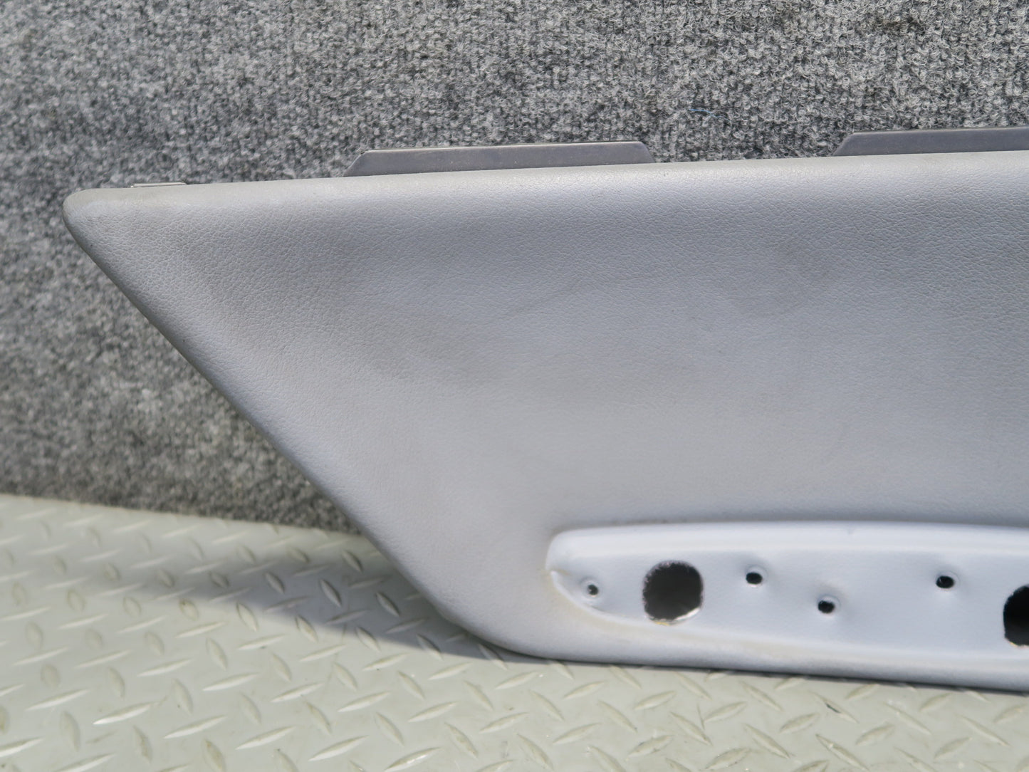 01-06 BMW E46 330CI Convertible Rear Left Right Quarter Panel Trim Gray Set OEM