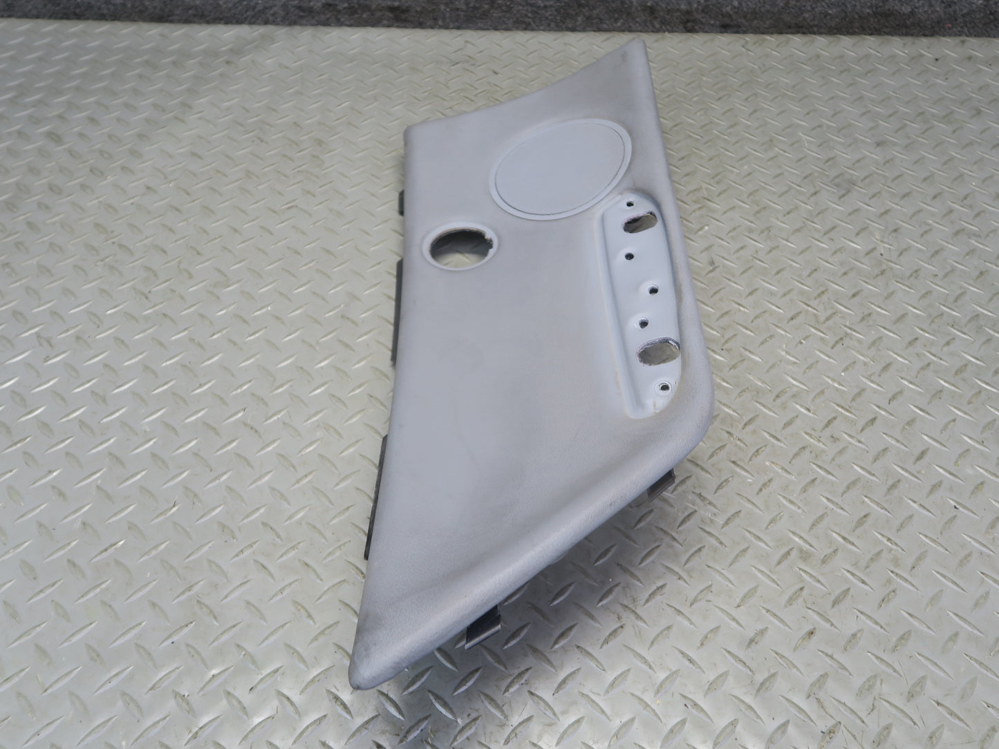 01-06 BMW E46 330CI Convertible Rear Left Right Quarter Panel Trim Gray Set OEM