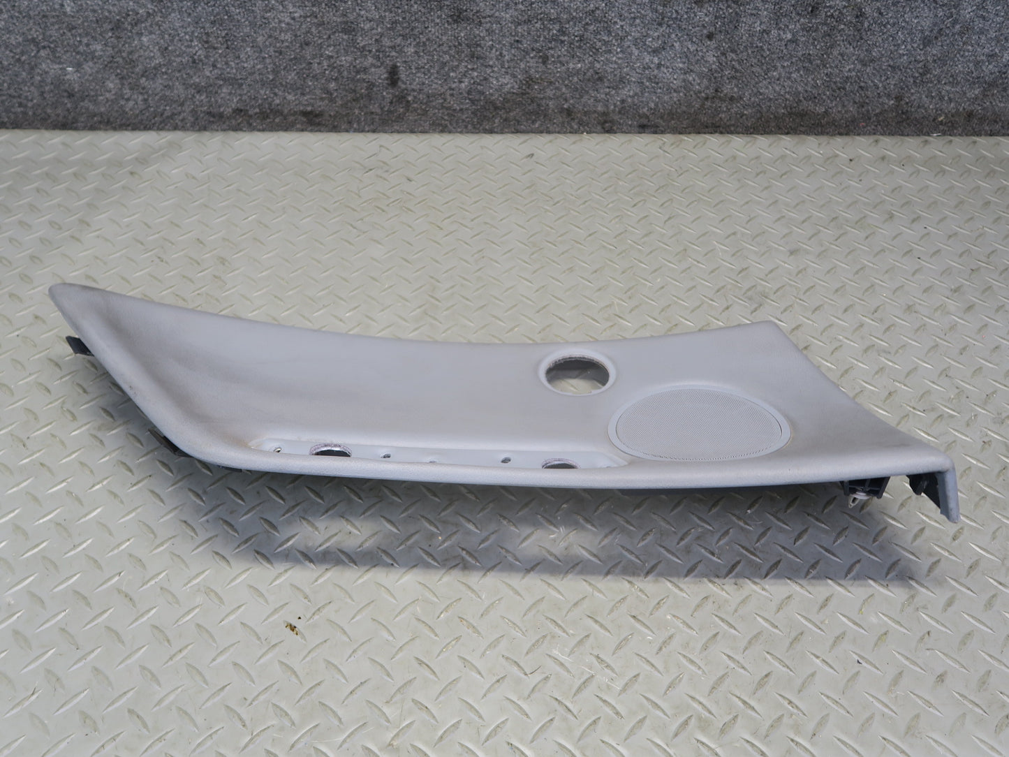 01-06 BMW E46 330CI Convertible Rear Left Right Quarter Panel Trim Gray Set OEM