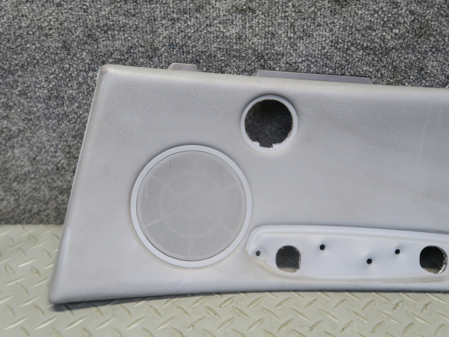 01-06 BMW E46 330CI Convertible Rear Left Right Quarter Panel Trim Gray Set OEM