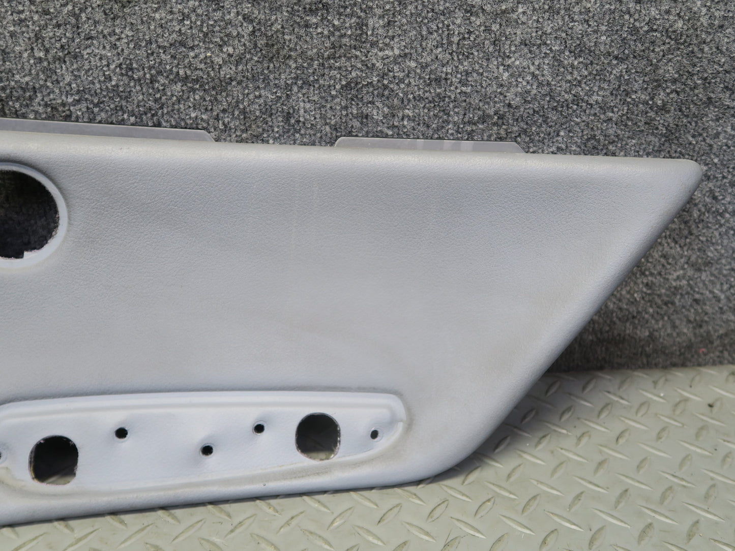 01-06 BMW E46 330CI Convertible Rear Left Right Quarter Panel Trim Gray Set OEM