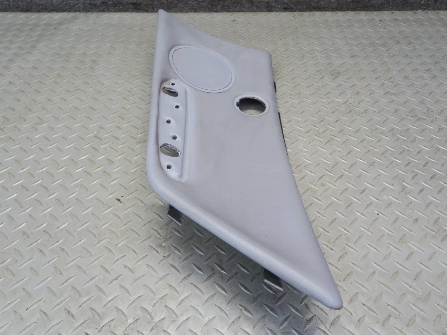 01-06 BMW E46 330CI Convertible Rear Left Right Quarter Panel Trim Gray Set OEM