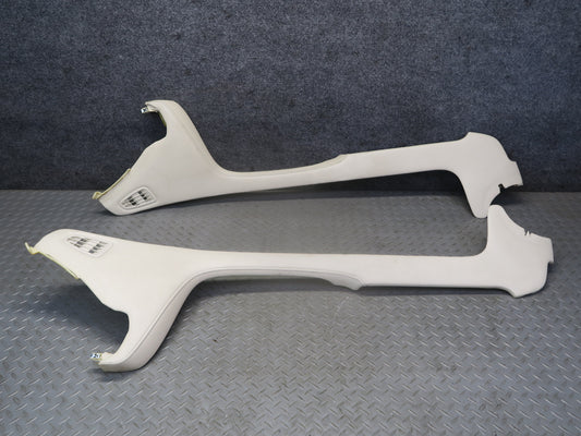 02-04 Lexus SC430 Set of 2 Front Center Console Left & Right Trim Panel Ecru OEM