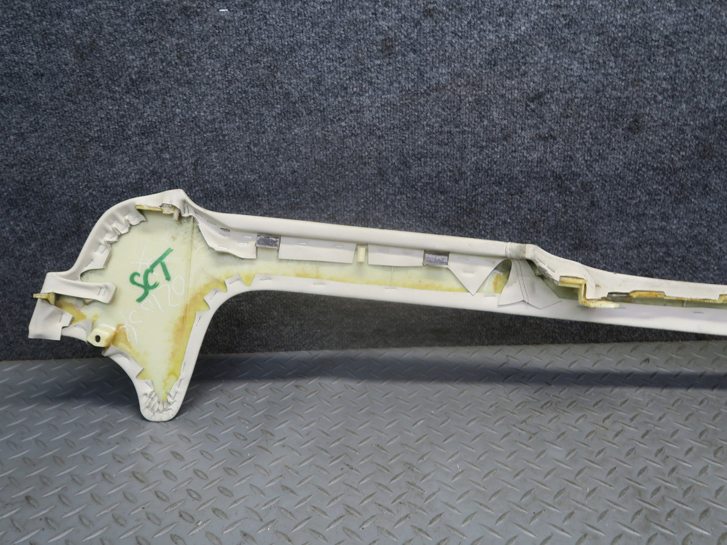 02-04 Lexus SC430 Set of 2 Front Center Console Left & Right Trim Panel Ecru OEM