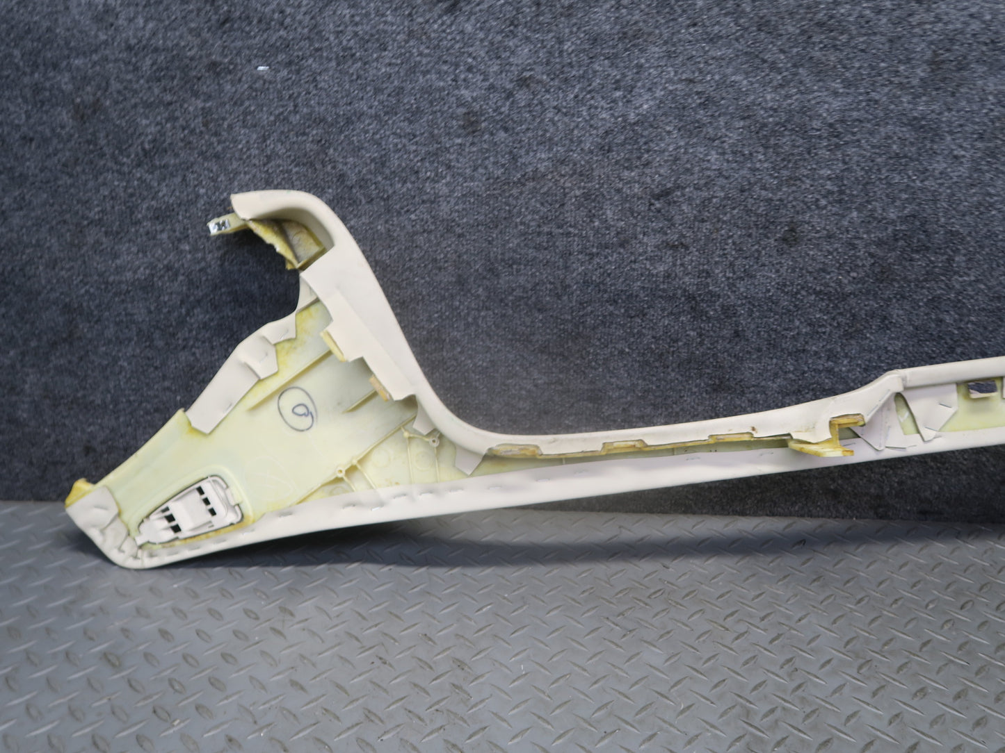 02-04 Lexus SC430 Set of 2 Front Center Console Left & Right Trim Panel Ecru OEM