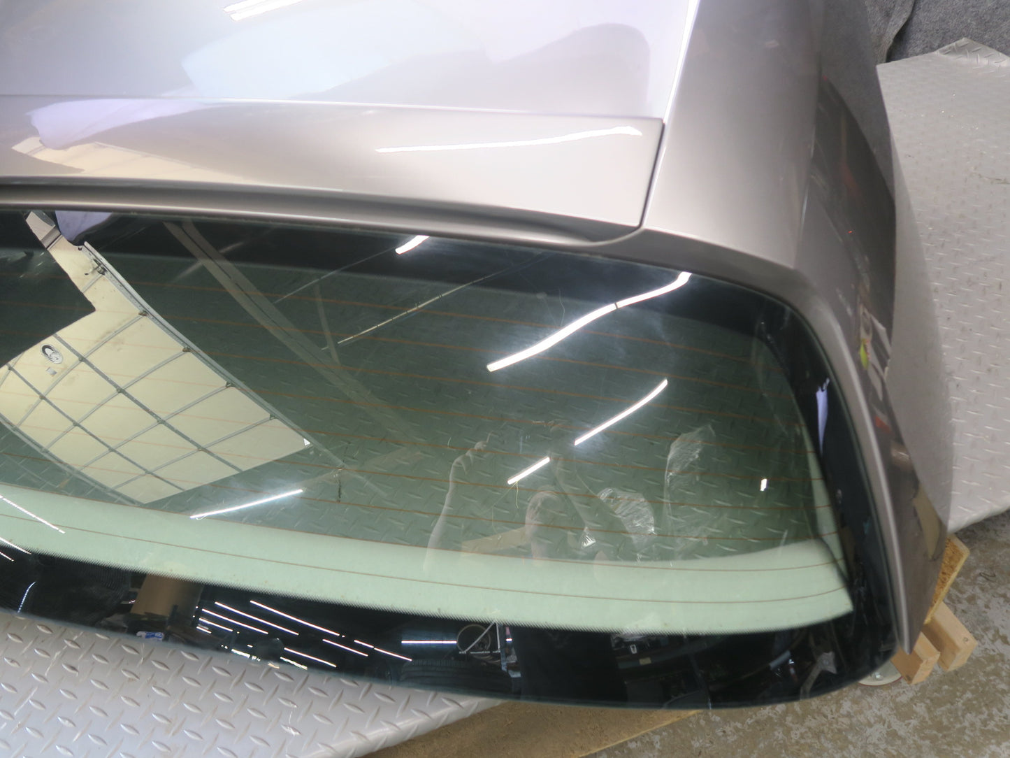03-08 BMW E85 Z4 Convertible Hard TOP Roof Panel w Glass & Latch Assy Gray OEM