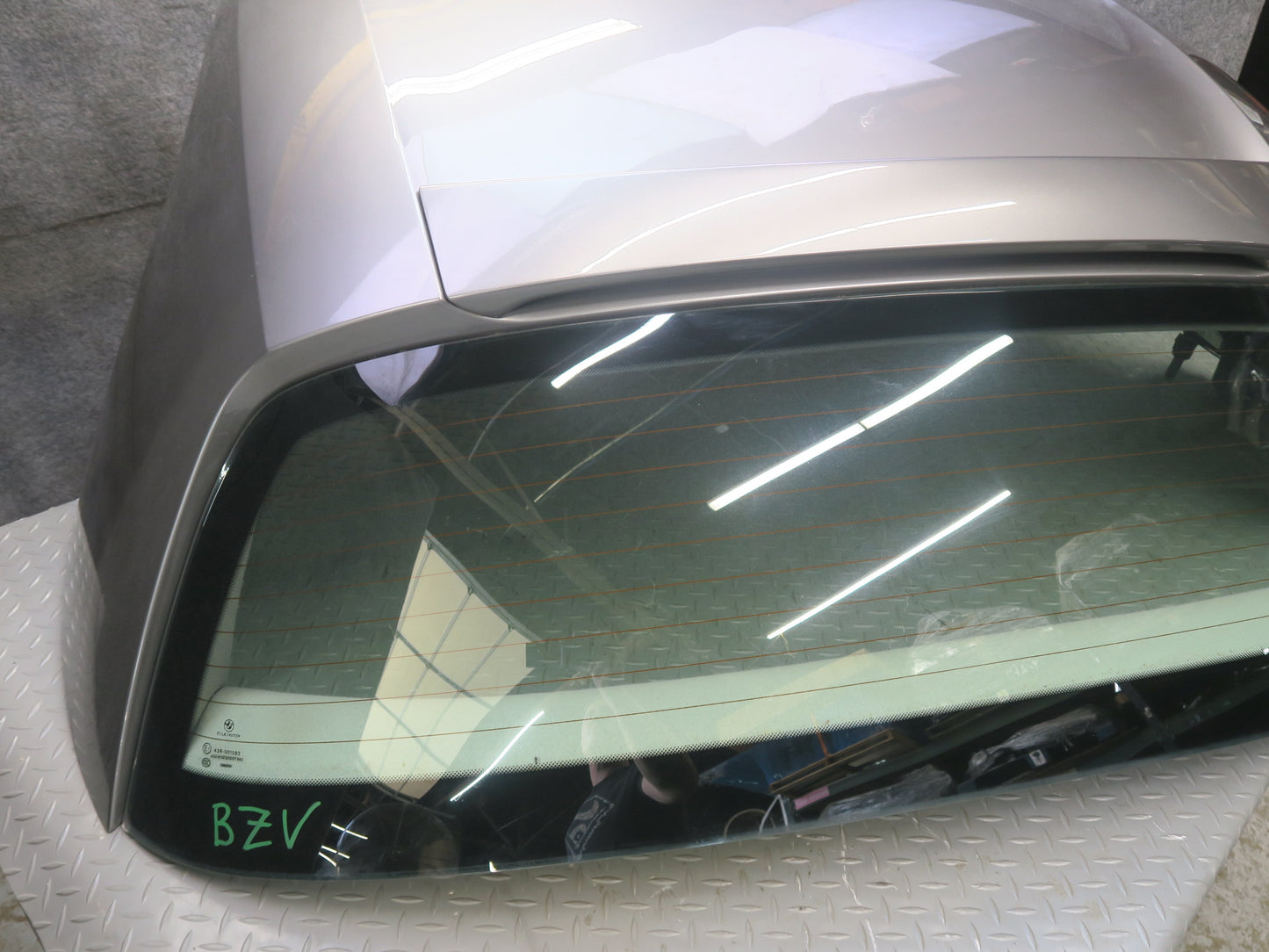 03-08 BMW E85 Z4 Convertible Hard TOP Roof Panel w Glass & Latch Assy Gray OEM