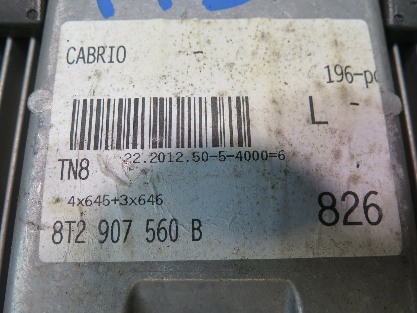 13-15 Audi RS5 4.2L V8 ECU ECM Engine Control Module Unit 45K 8T2907560B OEM