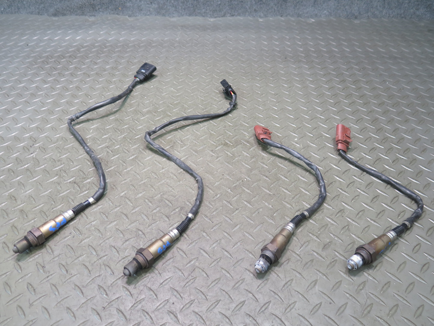 13-15 Audi RS5 4.2L V8 Set of 4 Oxygen O2 Lambda Sensor OEM