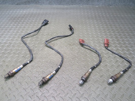 13-15 Audi RS5 4.2L V8 Set of 4 Oxygen O2 Lambda Sensor OEM