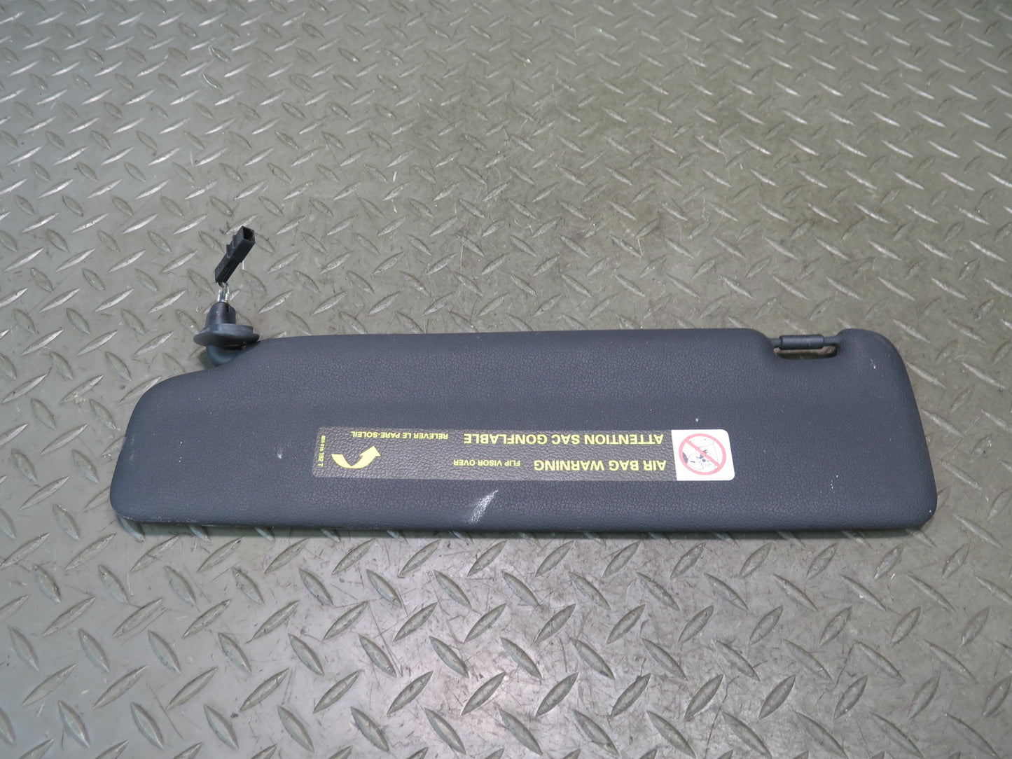 10-16 Audi A5 S5 RS5 8F7 Convert Set of 2 Front Left & Right Sun Visor Black OEM