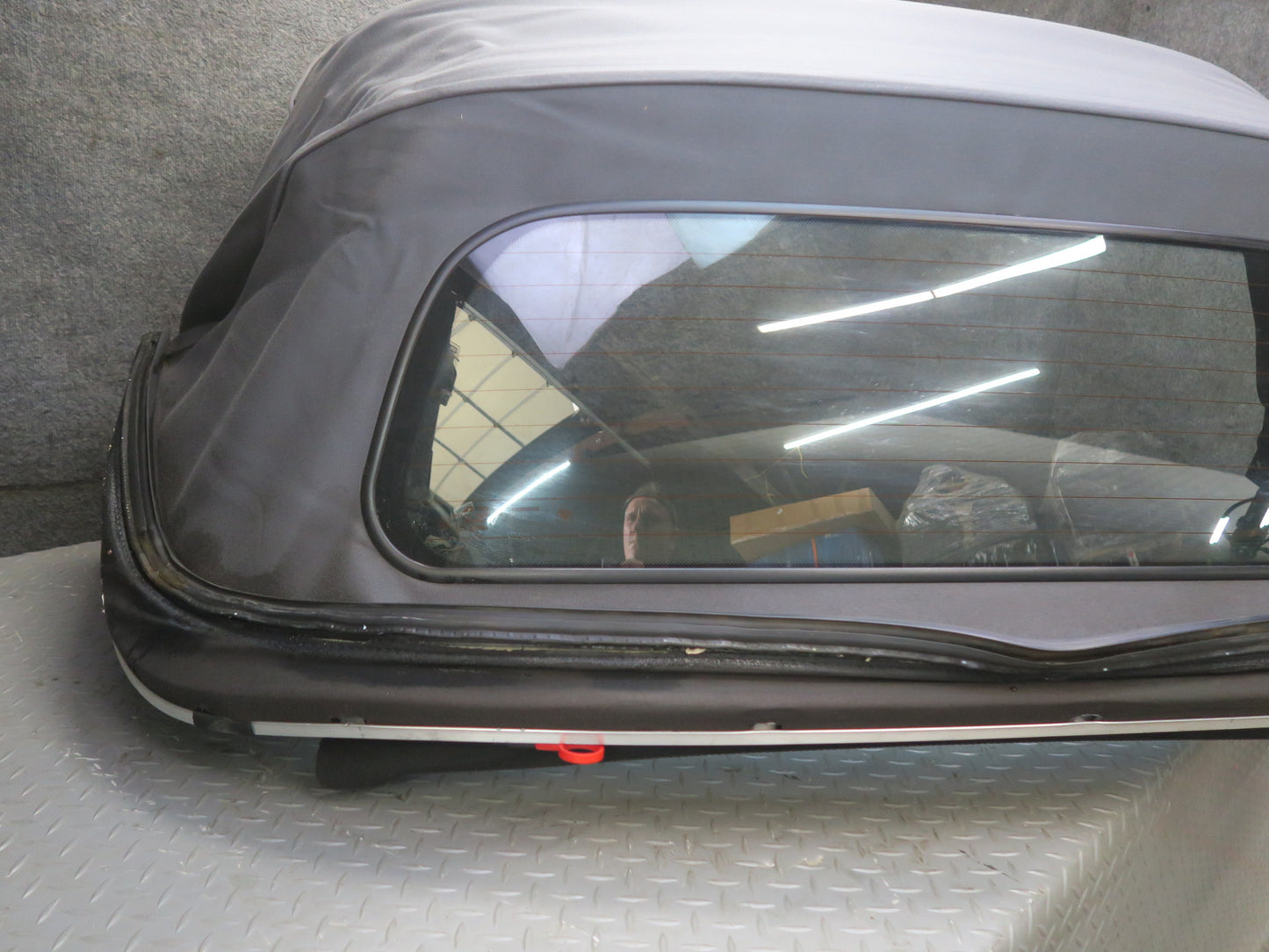 03-06 BMW E85 Z4 Convertible Soft Roof Folding TOP Assembly Black OEM