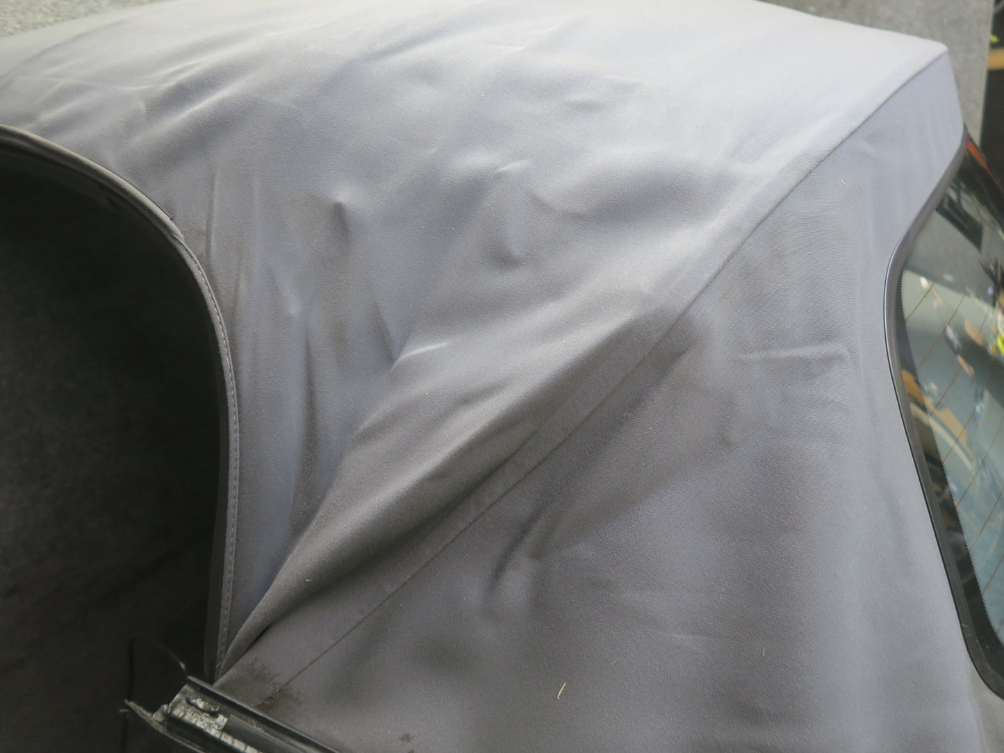 03-06 BMW E85 Z4 Convertible Soft Roof Folding TOP Assembly Black OEM