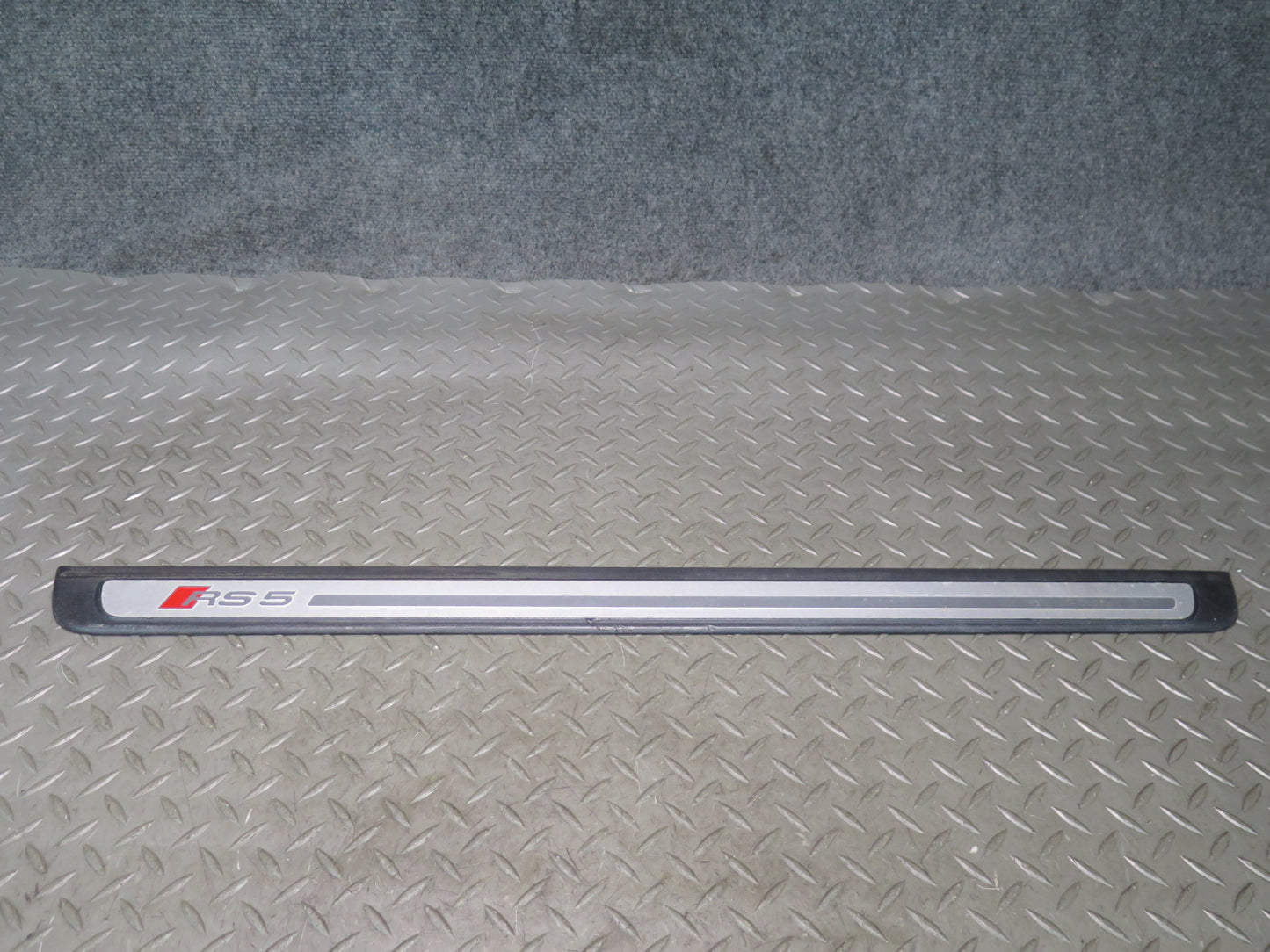 13-15 Audi RS5 8F7 Set of 2 Left & Right Door Scuff Sill Plate Trim Panel OEM
