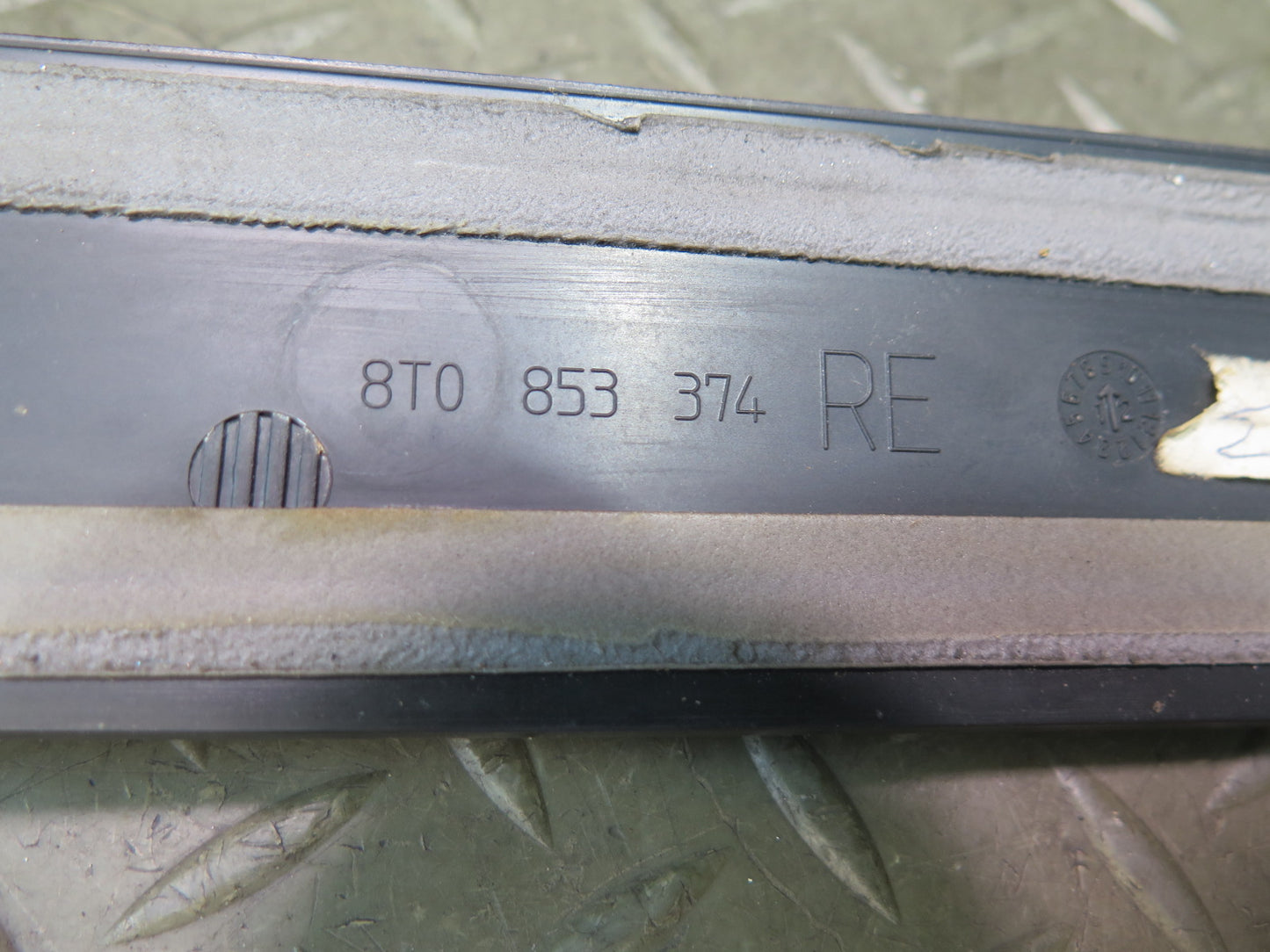 13-15 Audi RS5 8F7 Set of 2 Left & Right Door Scuff Sill Plate Trim Panel OEM