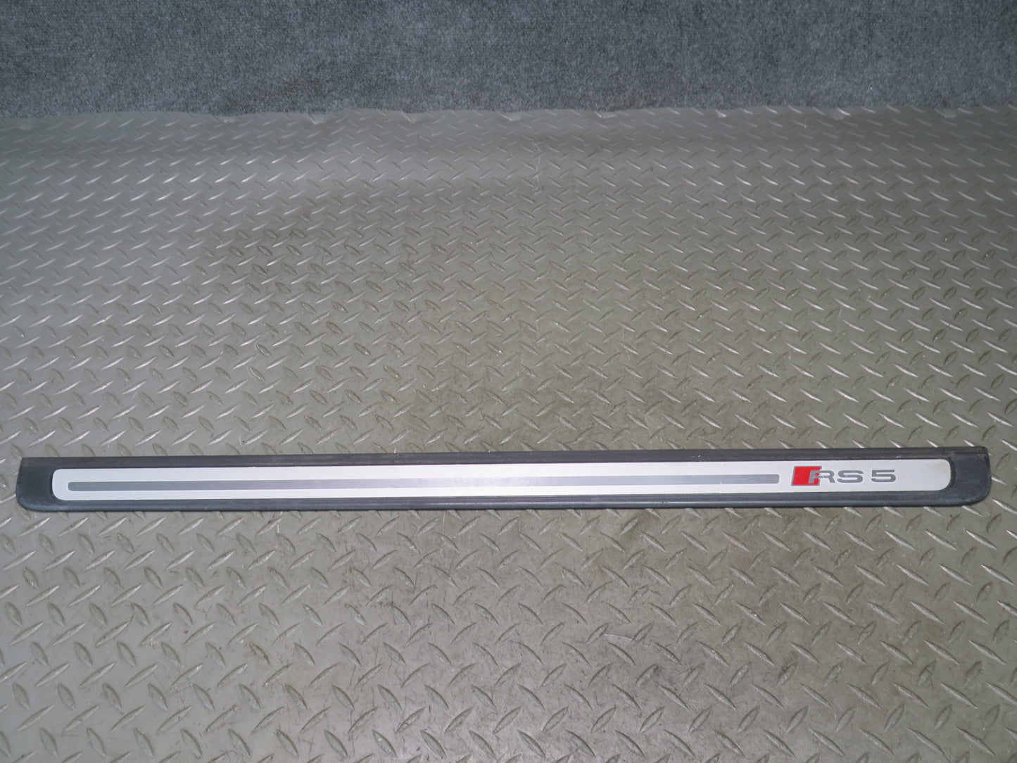 13-15 Audi RS5 8F7 Set of 2 Left & Right Door Scuff Sill Plate Trim Panel OEM