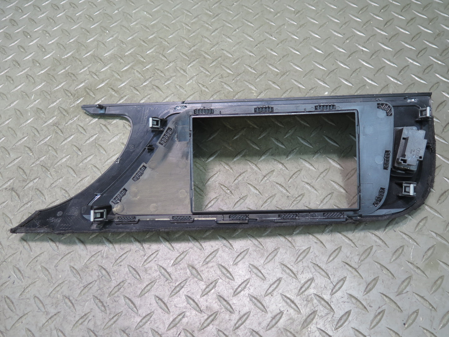 13-15 Audi 8F7 RS5 Convert Dash Left Air Vent & Center Display Trim Set of 2 OEM