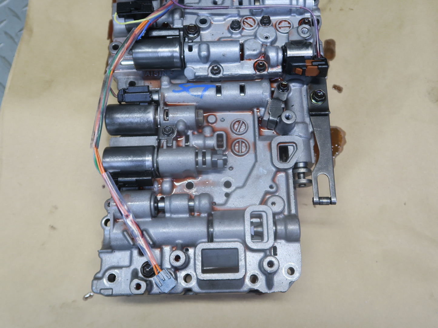 01-05 Lexus UZZ40L GS430 SC430 A650E Transmission Valve Body Mechatronic OEM