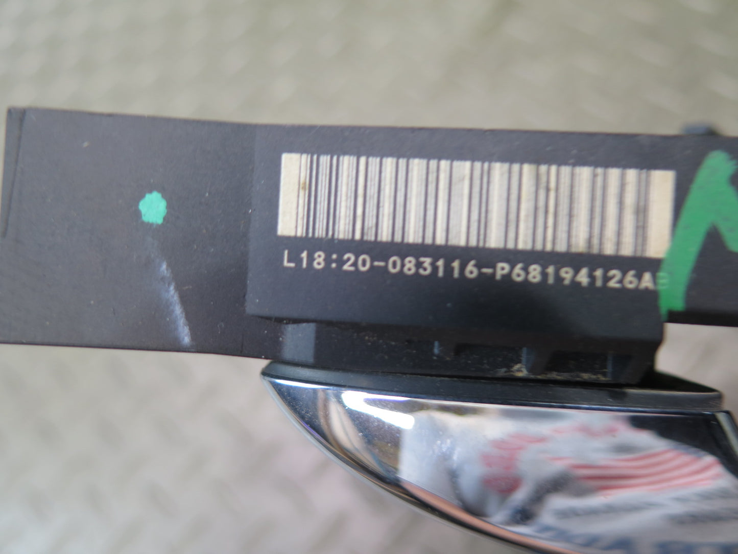 2014-2020 Maserati Ghibli M157 Rear Left Door Exterior Handle