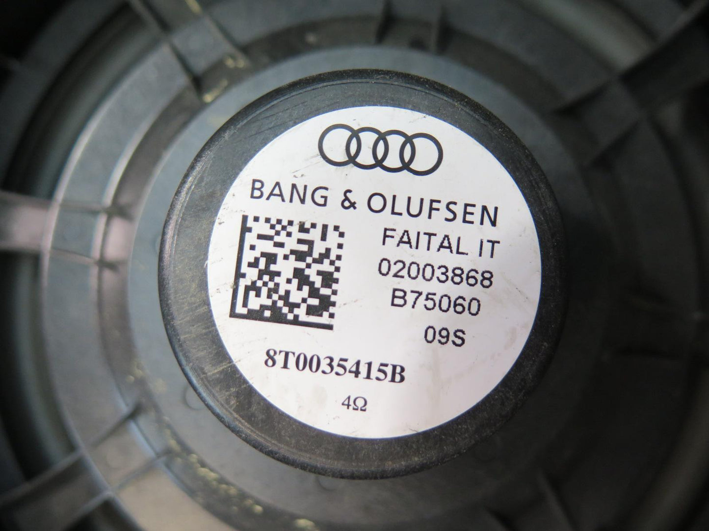 10-17 Audi A5 S5 RS5 Convert 11pcs Bang & Olufsen Audio Tweeter Speaker Set OEM