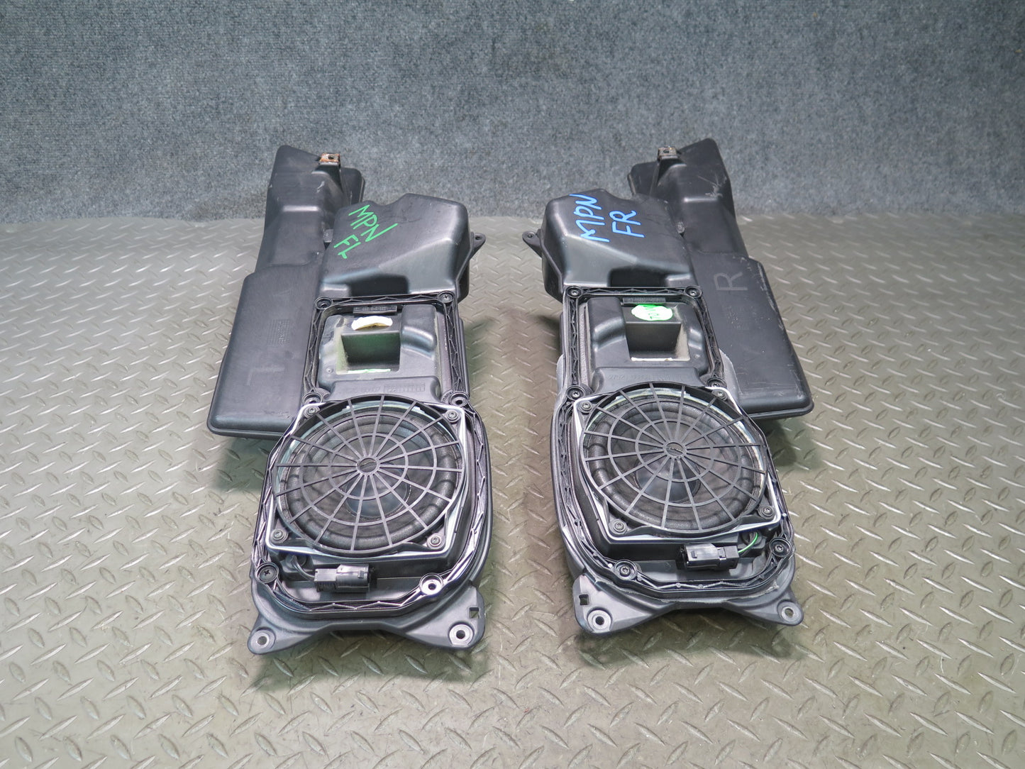 2002-2005 Porsche 911 996 Front Left & Right Side Door Subwoofer Speaker Box