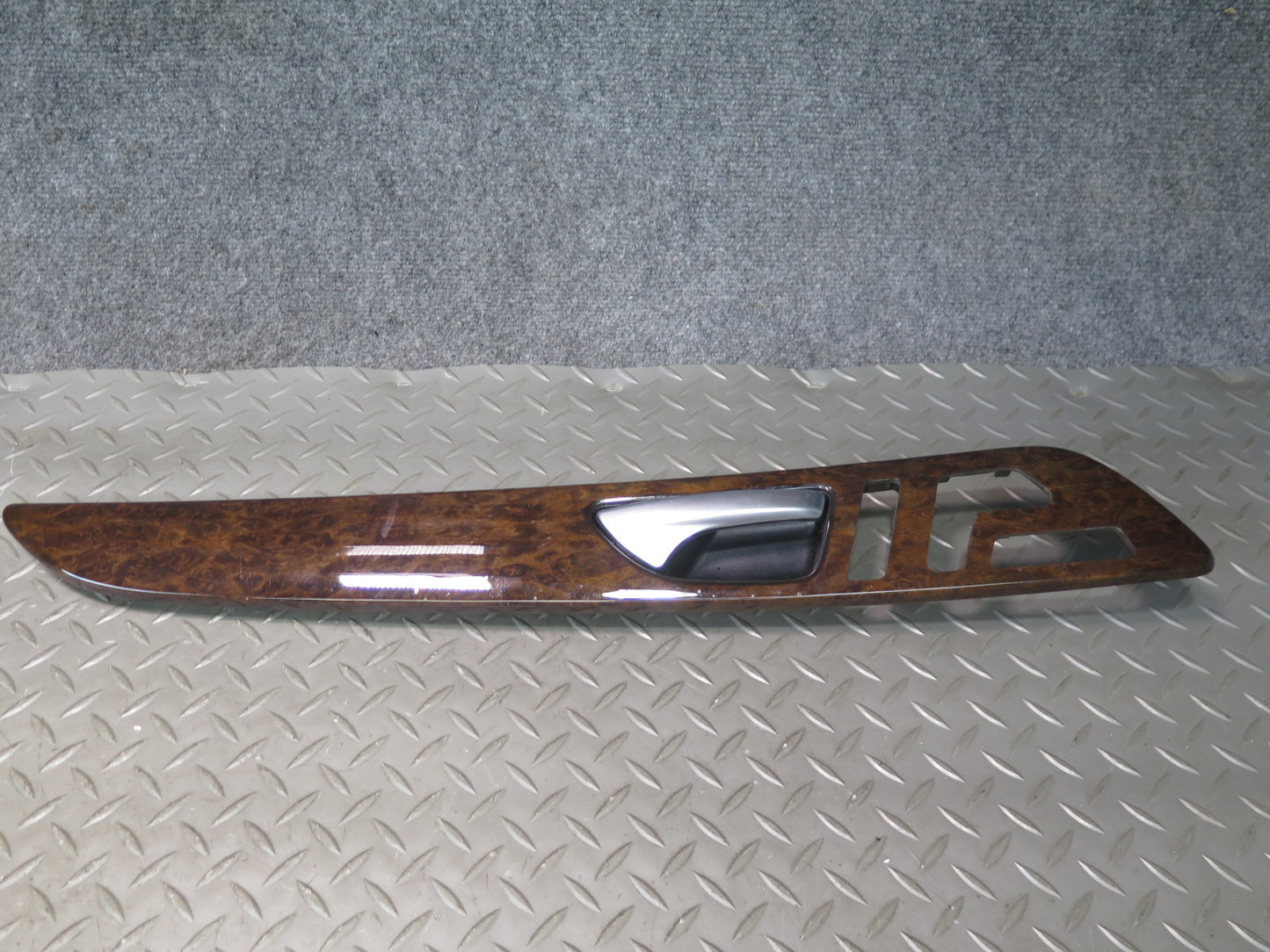 12-15 Mercedes W166 Ml-class 7pcs Dash Door Trim Set Eucalyptus Wood OEM