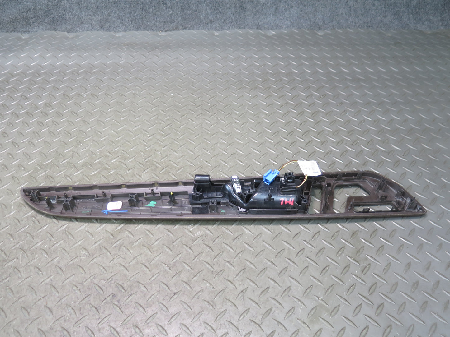 12-15 Mercedes W166 Ml-class 7pcs Dash Door Trim Set Eucalyptus Wood OEM