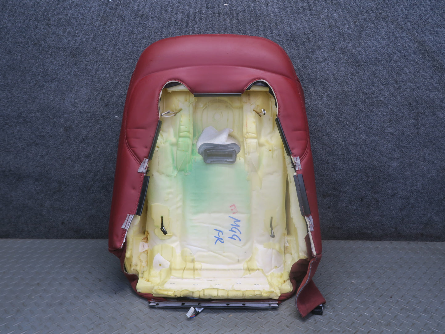 2014-2017 Maserati Ghibli M157 Front Right Seat Upper Backrest Leather Cushion