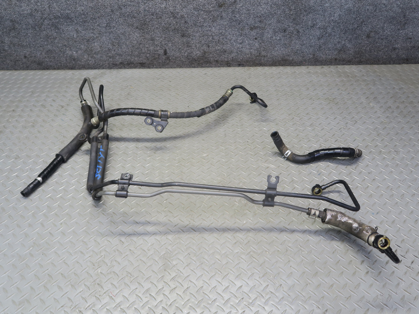 02-10 Lexus UZZ40L SC430 Power Steering Pressure Line Hose Pipe Set OEM