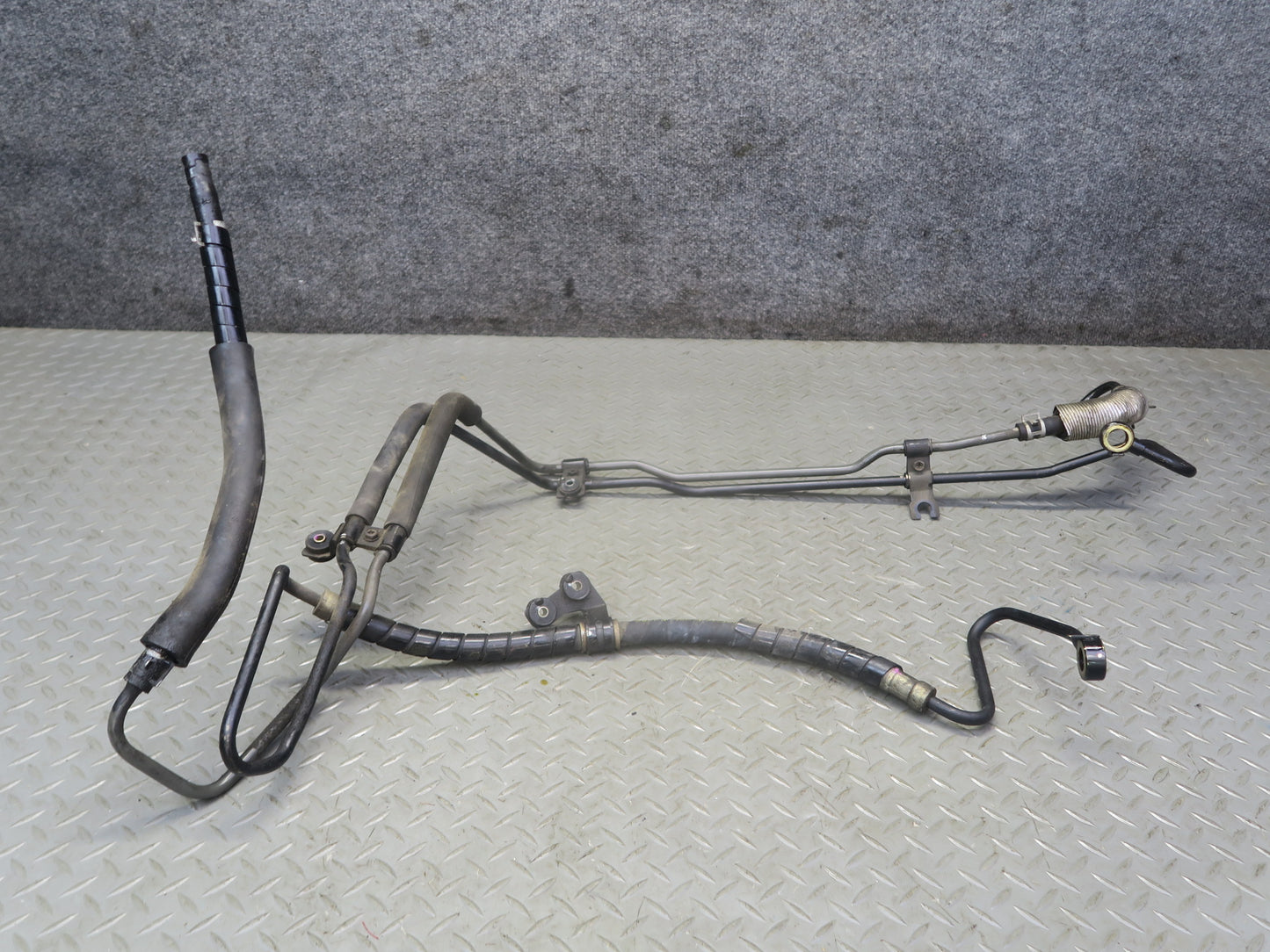 02-10 Lexus UZZ40L SC430 Power Steering Pressure Line Hose Pipe Set OEM