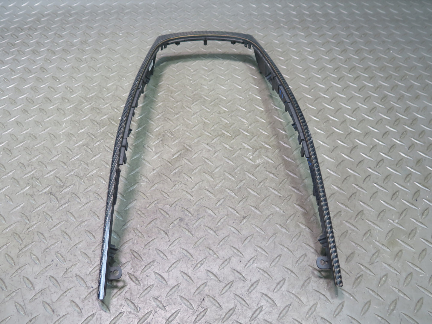 13-15 Audi 8F7 RS5 Front Center Console Carbon Trim Panel 8K0863305AE OEM