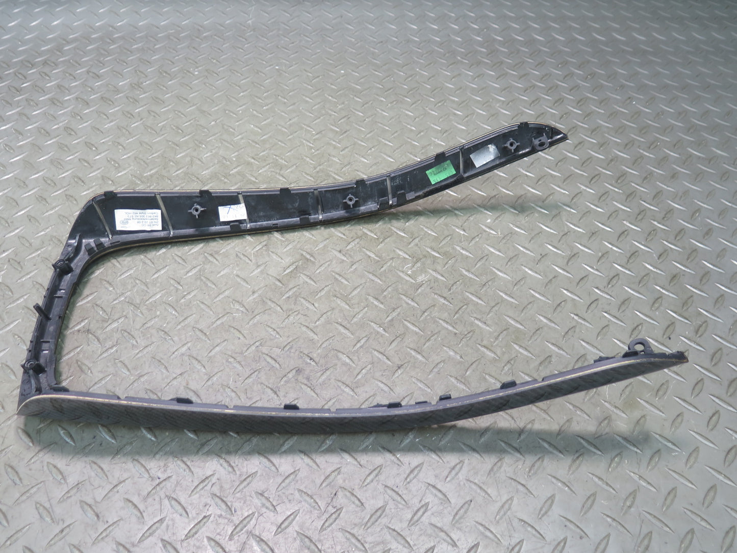 13-15 Audi 8F7 RS5 Front Center Console Carbon Trim Panel 8K0863305AE OEM