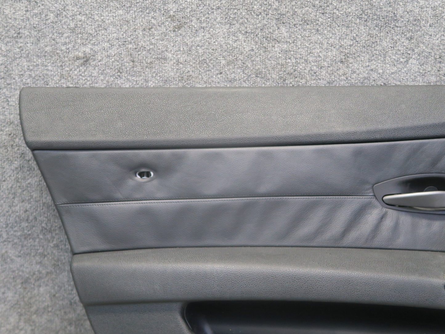 03-05 BMW E85 Z4 Set of 2 Left & Right Door Interior Trim Panel Black 66K OEM