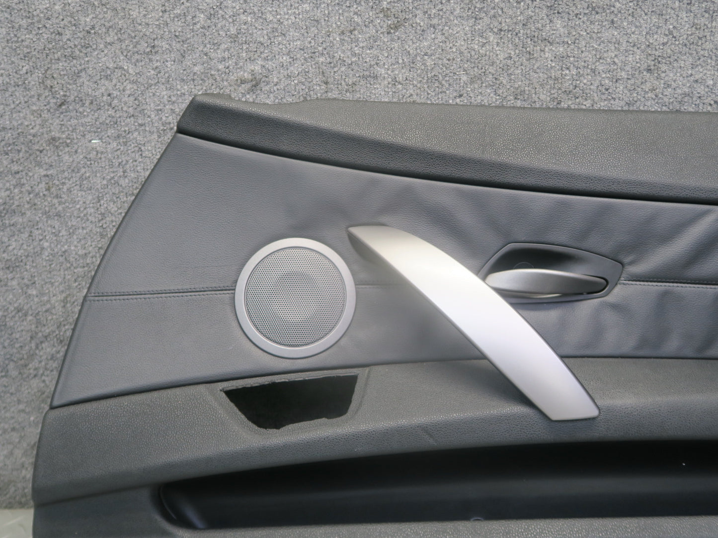 03-05 BMW E85 Z4 Set of 2 Left & Right Door Interior Trim Panel Black 66K OEM