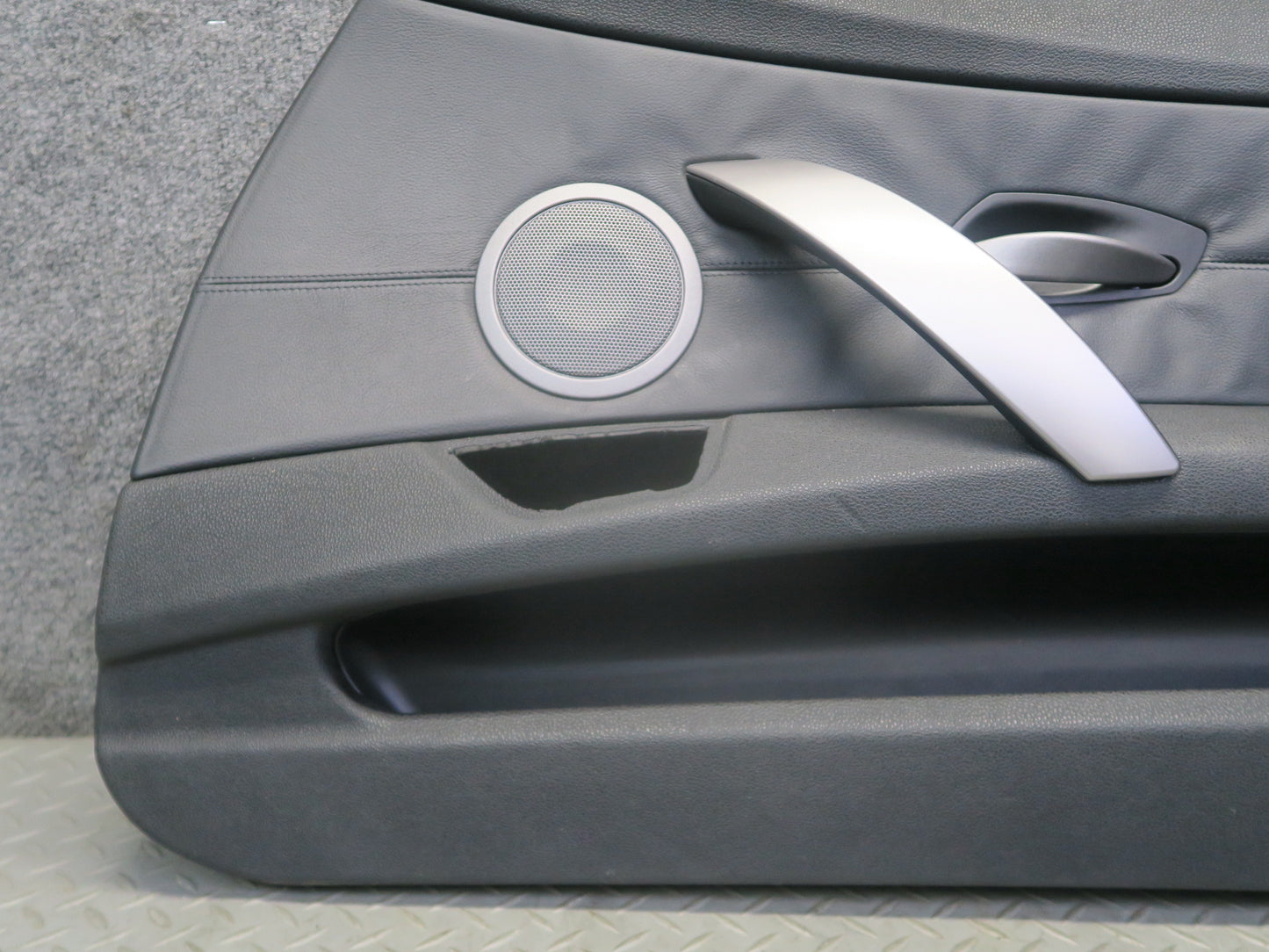 03-05 BMW E85 Z4 Set of 2 Left & Right Door Interior Trim Panel Black 66K OEM