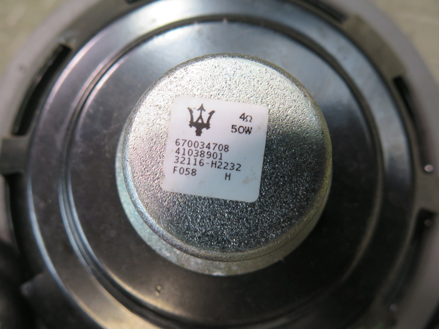 2014-2020 Maserati Ghibli M157 Front or Rear Door Speaker Set of 2