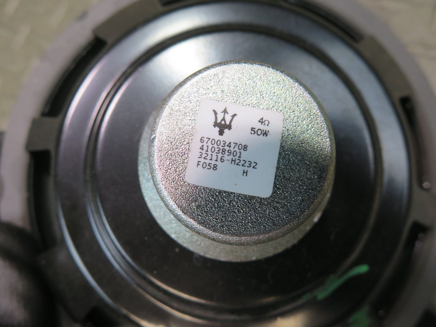2014-2020 Maserati Ghibli M157 Front or Rear Door Speaker Set of 2