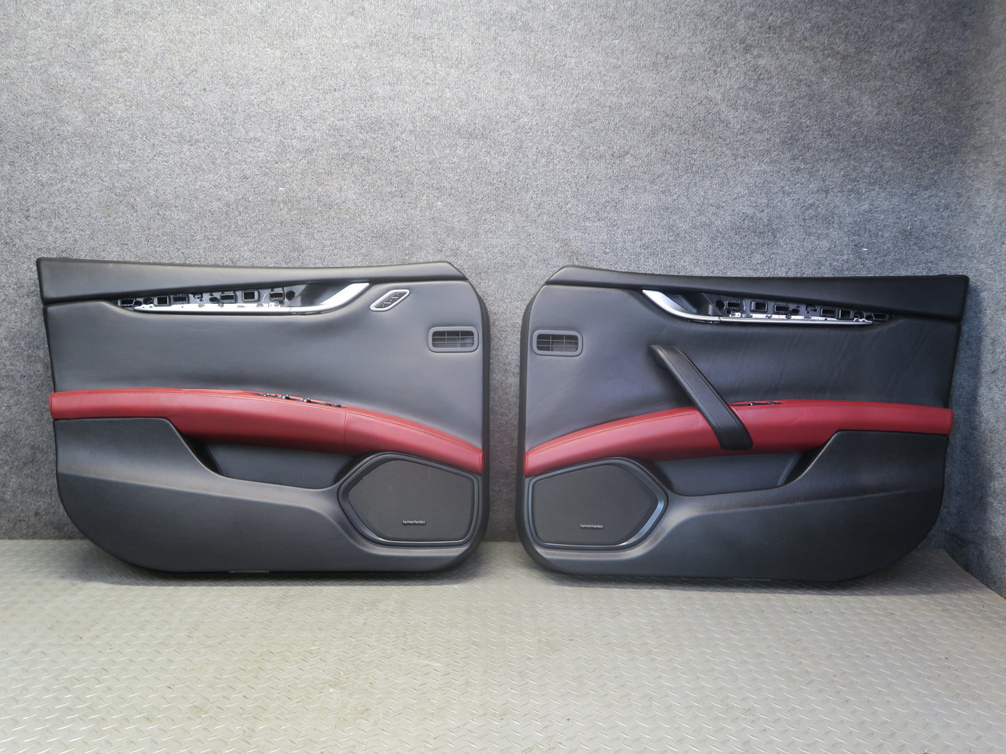 2014-2017 Maserati Ghibli M157 Front Left & Right Door Interior Trim Panel Set