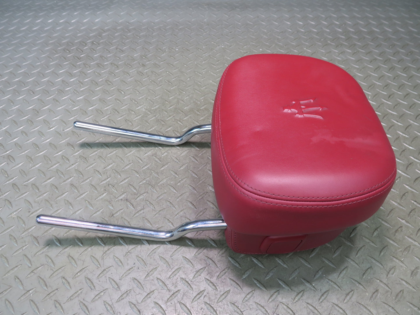 2014-2017 Maserati Ghibli M157 Front Left & Right Seat Leather Headrest Set of 2