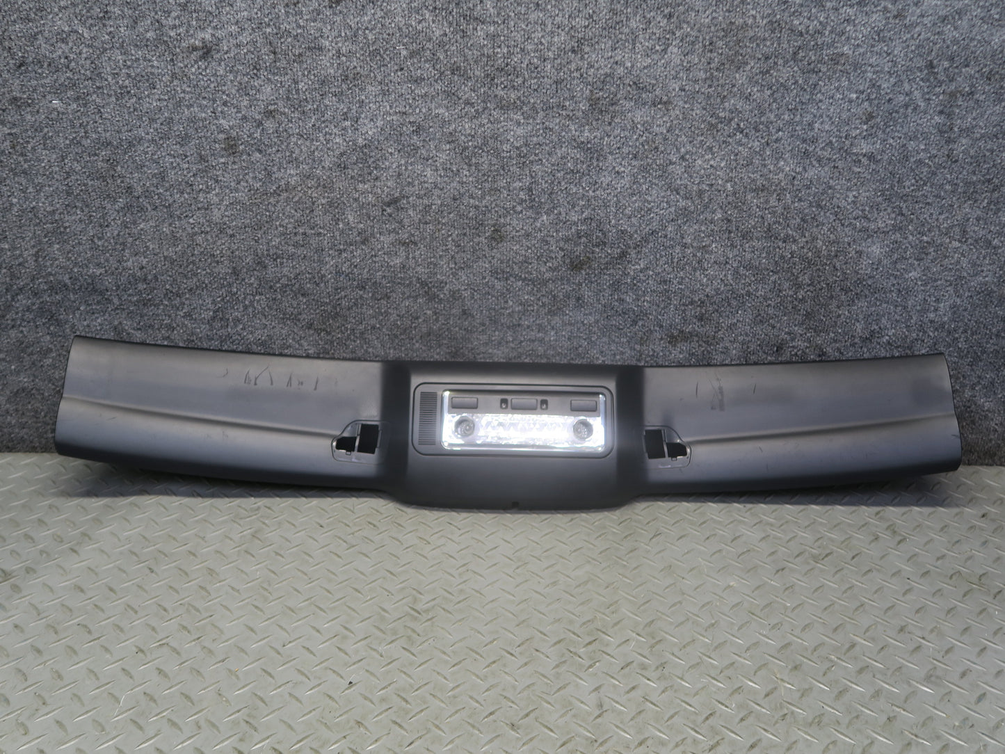 03-08 BMW E85 Z4 Roadster Headliner Trim Cover Black w Dome Light 7016664 OEM