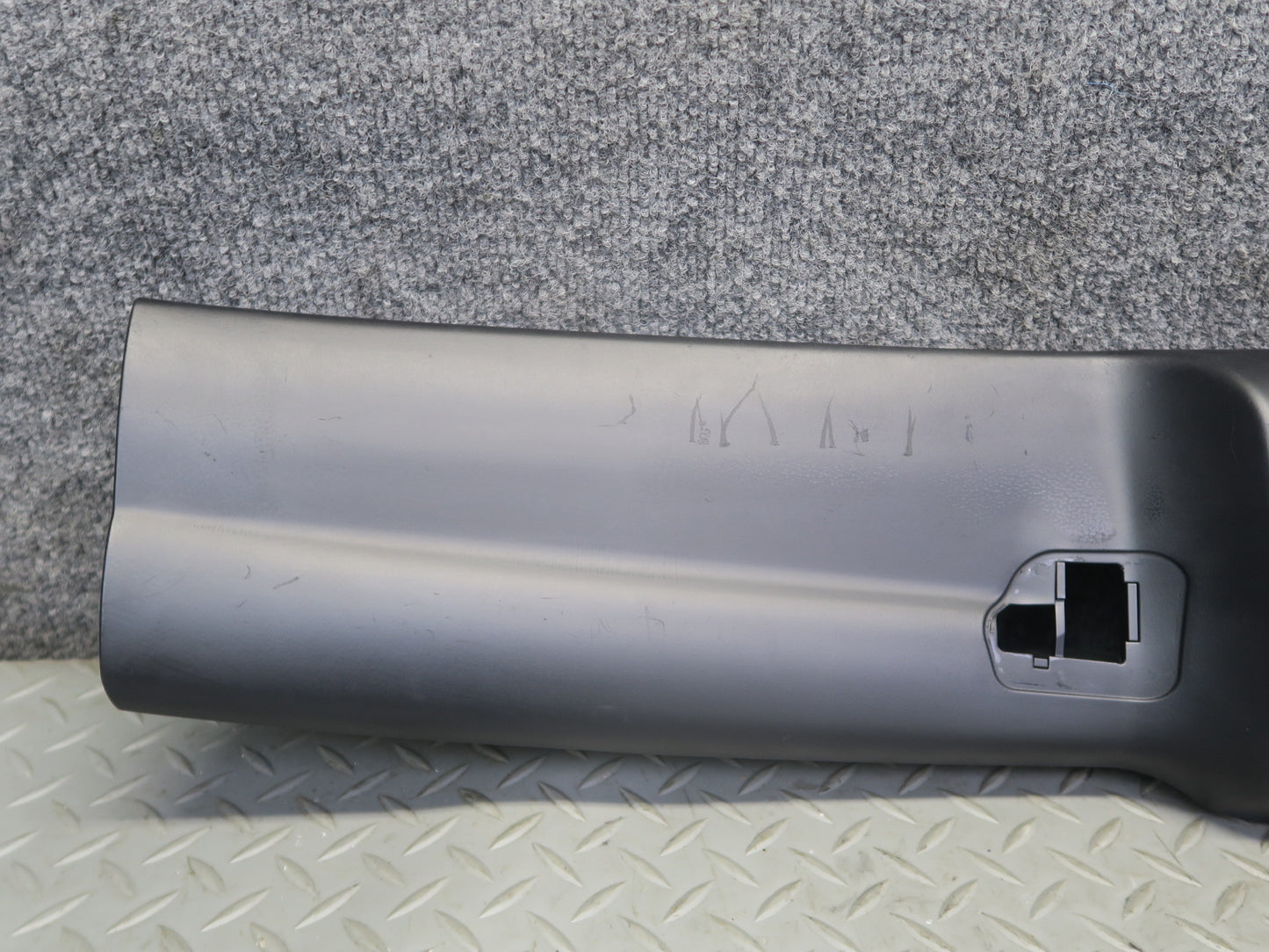 03-08 BMW E85 Z4 Roadster Headliner Trim Cover Black w Dome Light 7016664 OEM