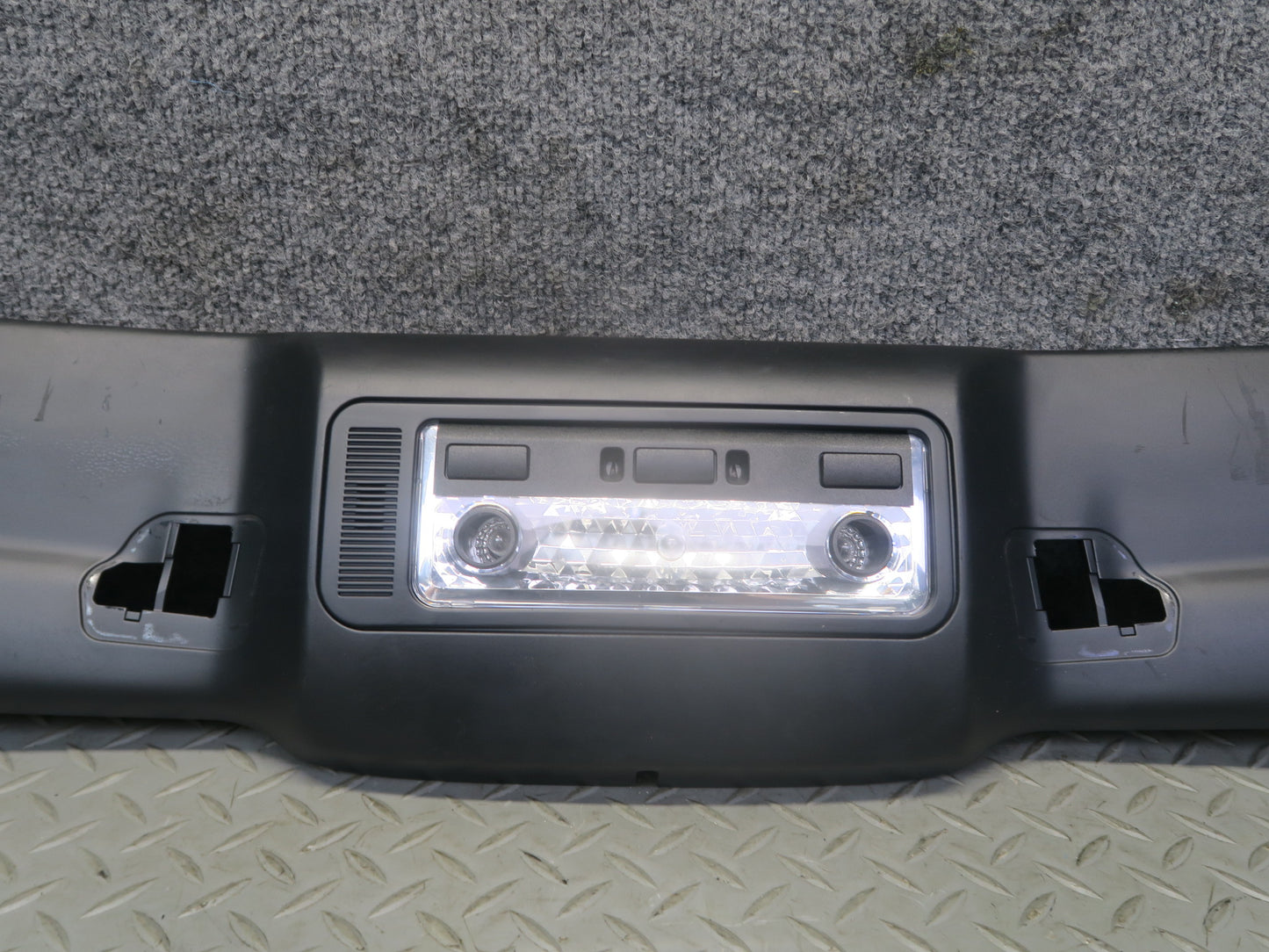 03-08 BMW E85 Z4 Roadster Headliner Trim Cover Black w Dome Light 7016664 OEM