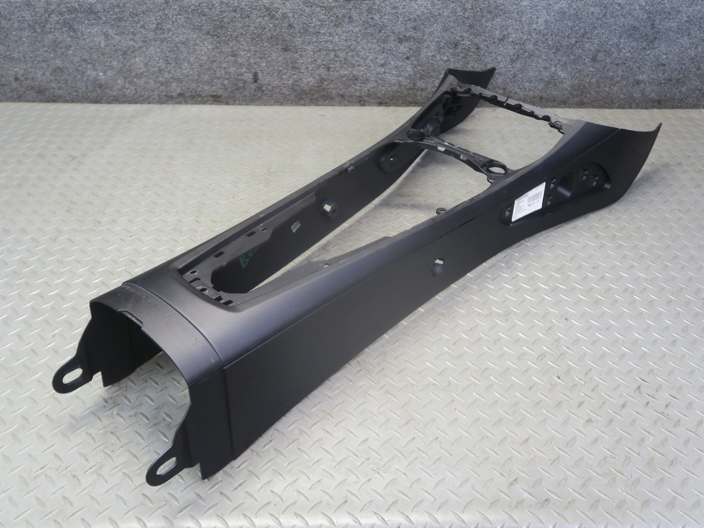 03-08 BMW E86 E85 Z4 Front Center Console Trim Cover Panel Black OEM
