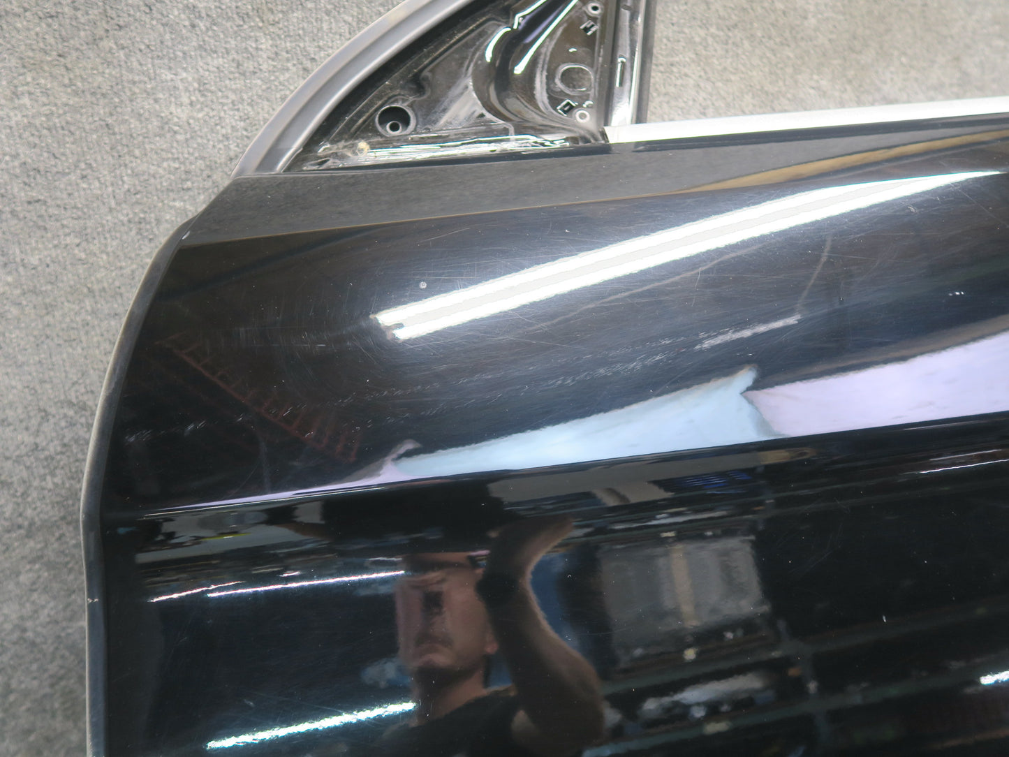 12-19 Mercedes W166 Ml-class Front Left Door Shell Panel w Glass Window OEM