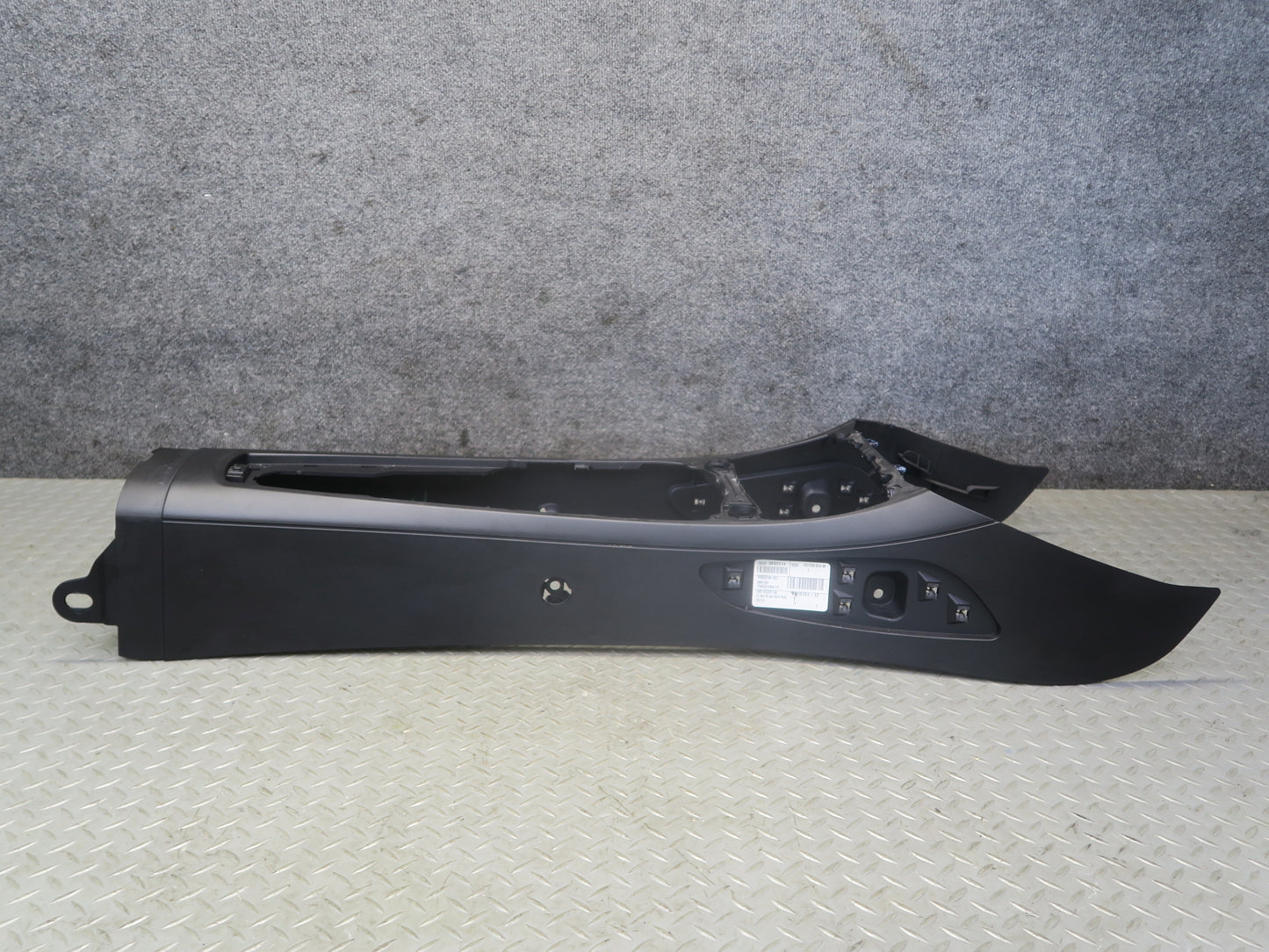 03-08 BMW E86 E85 Z4 Front Center Console Trim Cover Panel Black OEM