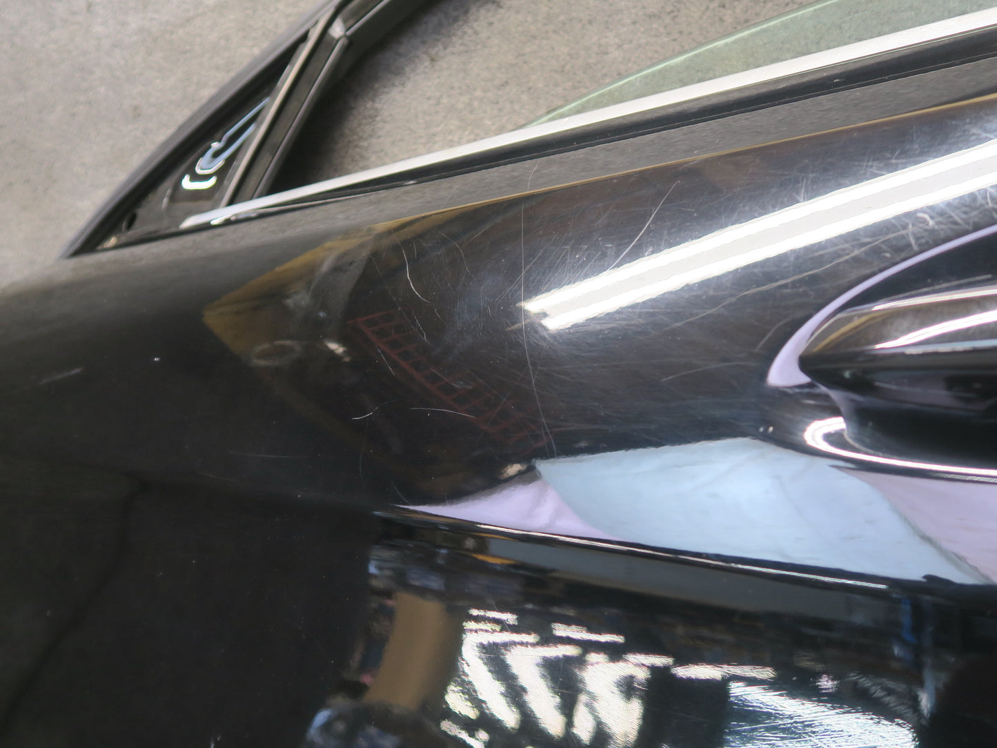 12-19 Mercedes W166 Ml-class Front Left Door Shell Panel w Glass Window OEM