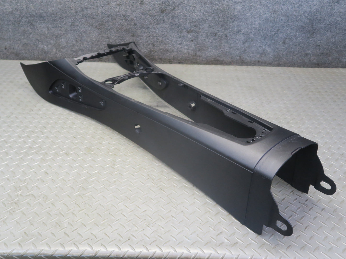 03-08 BMW E86 E85 Z4 Front Center Console Trim Cover Panel Black OEM