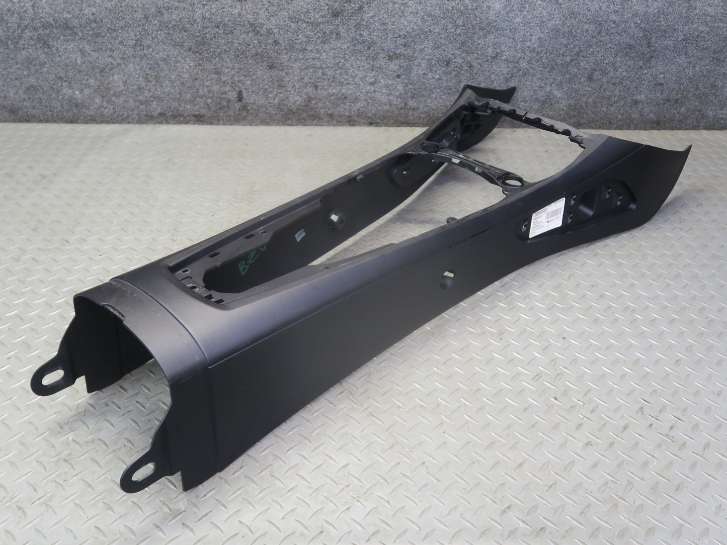 03-08 BMW E86 E85 Z4 Front Center Console Trim Cover Panel Black OEM